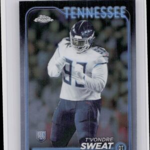 2024 Topps Chrome T'Vondre Sweat RC 266 Titans