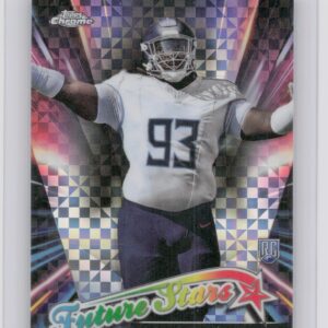 2024 Topps Chrome T'Vondre Sweat RC #FS-17 Titans Future Stars X Fractor