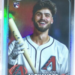 2024 Topps Chrome Update Blaze Alexander Refractors RC #USC62 Diamondbacks