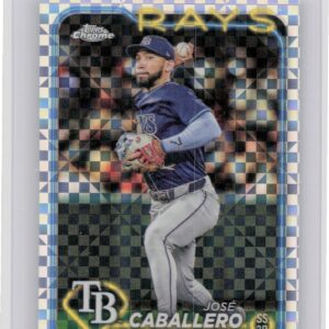 2024 Topps Chrome Update Jose Caballero X Fractors #USC24 Rays