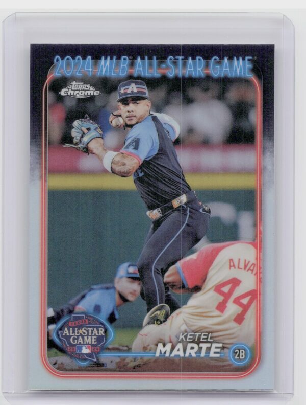 2024 Topps Chrome Update Ketel Marte #ASGC-12 Diamondbacks 2024 All Star Game