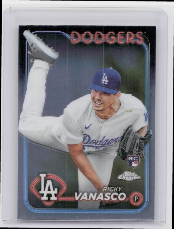 2024 Topps Chrome Update Ricky Vanasco #USC60 Dodgers