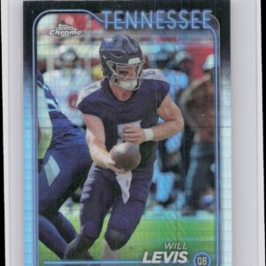 2024 Topps Chrome Will Levis Prism Refractor #188 Titans