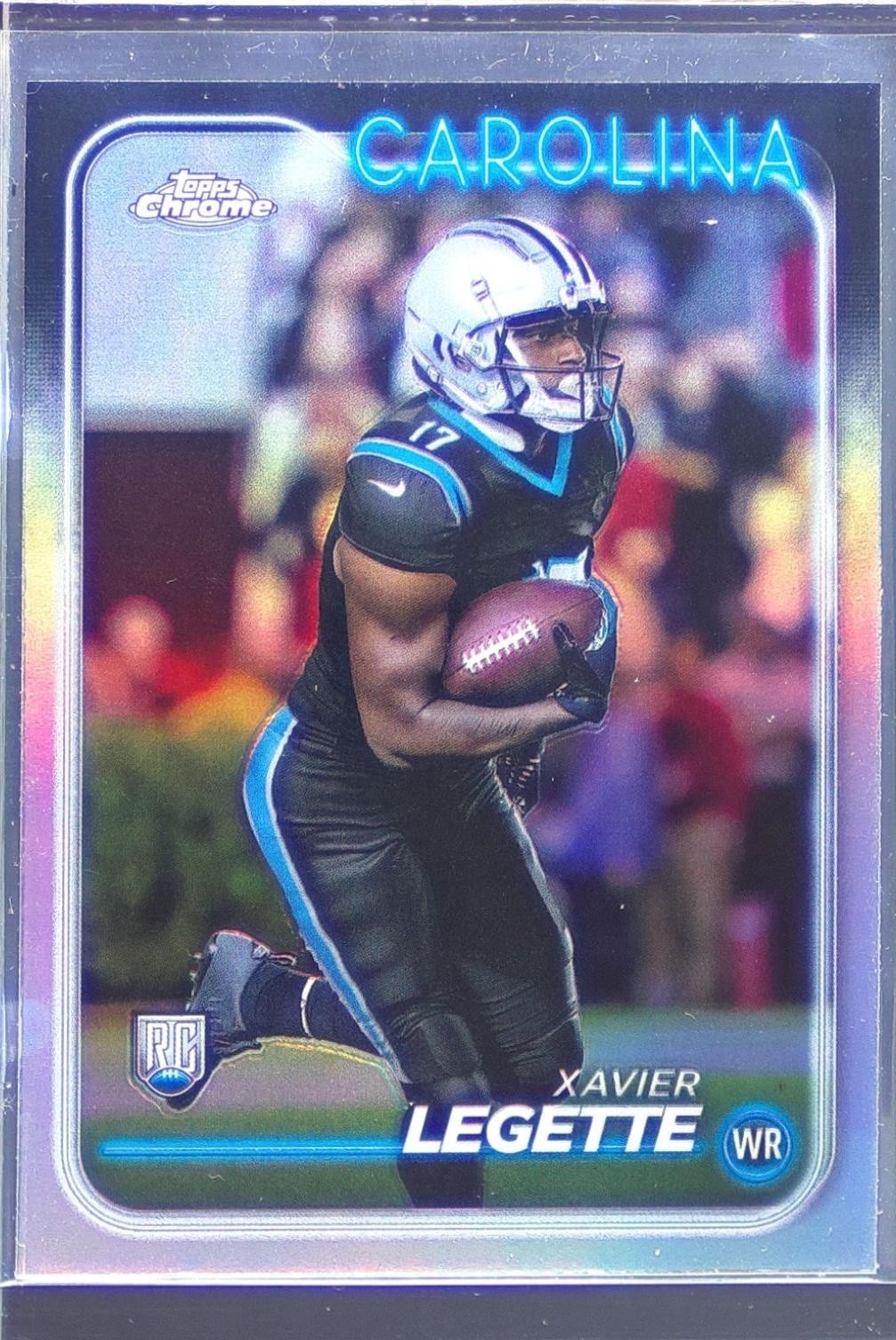 2024 Topps Chrome Xavier Legette Refractor RC #211 Panthers