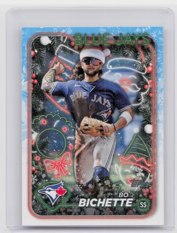 2024 Topps Holiday Bo Bichette SP VAR #H33 Jays