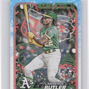 2024 Topps Holiday Lawrence Butler Rookie H4 Athletics