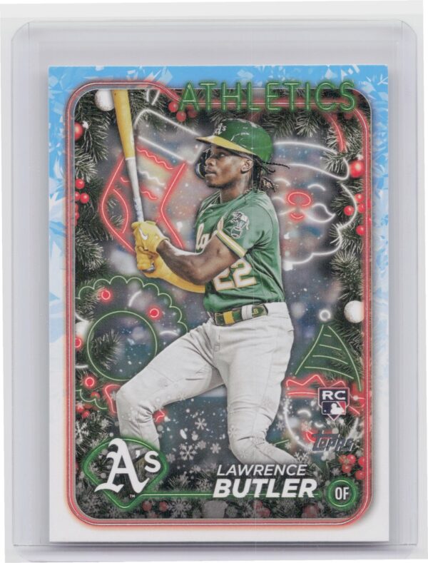 2024 Topps Holiday Lawrence Butler Rookie H4 Athletics