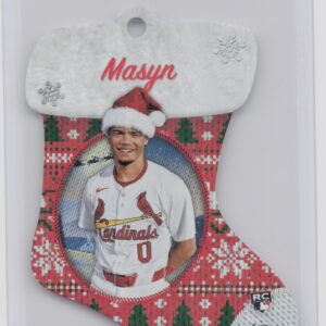 2024 Topps Holiday Masyn Winn #SDC-10 Cardinals Stocking Die Cut Ornaments