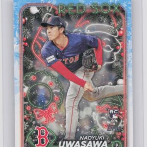 2024 Topps Holiday Naoyuki Uwasawa RC #H37 Sox