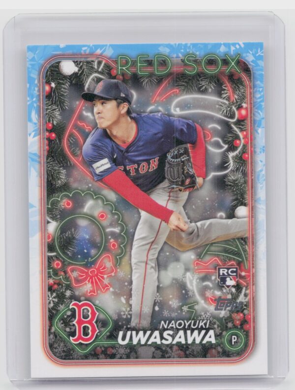 2024 Topps Holiday Naoyuki Uwasawa RC #H37 Sox
