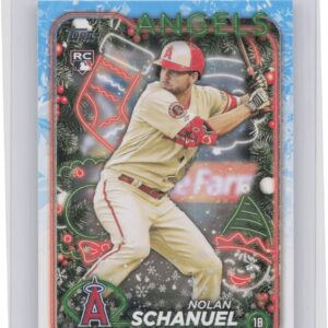 2024 Topps Holiday Nolan Schanuel Rookie H59 Angels