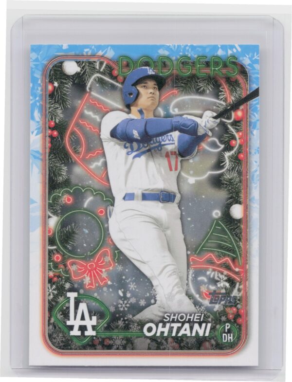 2024 Topps Holiday Shohei Ohtani H1 Dodgers
