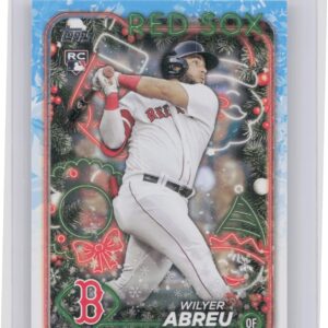 2024 Topps Holiday Wilyer Abreu H13 Red Sox
