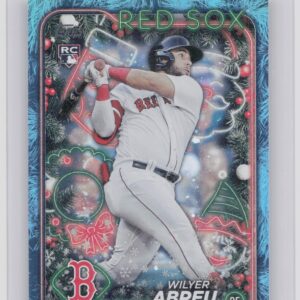 2024 Topps Holiday Wilyer Abreu RC #H13 Sox