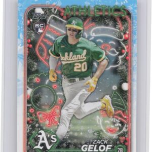 2024 Topps Holiday Zack Gelof Rookie H72 Athletics