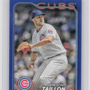 2024 Topps Jameson Taillon Royal Blue #182 Cubs