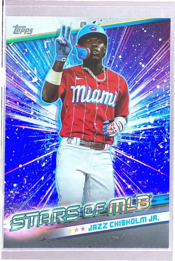 2024 Topps Jazz Chisholm Jr. #SMLB-10 Marlins Stars of MLB