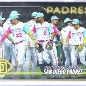 2024 Topps San Diego Padres #2 Checklist