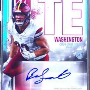 2024 Topps Signature Class Ben Sinnott Auto /225 #RCA-BSI Commanders RC Teal