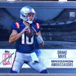 2024 Topps Signature Class Drake Maye RC #GA-3 Patriots Gridiron Ambassadors