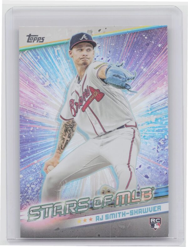 2024 Topps Update AJ Smith-Shawver #SMLB-75 Braves Stars of MLB