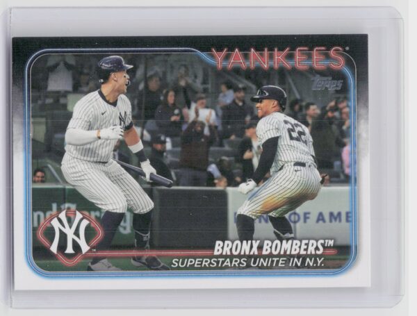 2024 Topps Update Bronx Bombers: Superstars Unite in N.Y. (Aaron Judge / Juan So