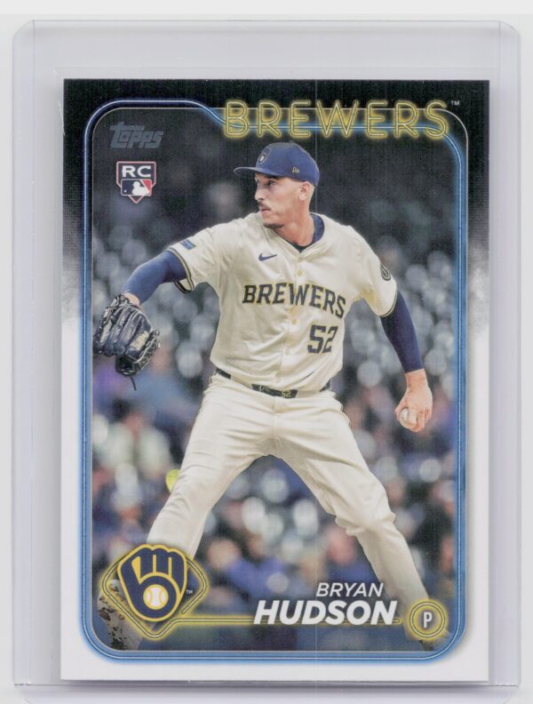 2024 Topps Update Bryan Hudson RC #US105 Brewers