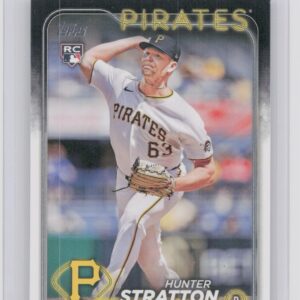 2024 Topps Update Hunter Stratton RC #US348 Pirates