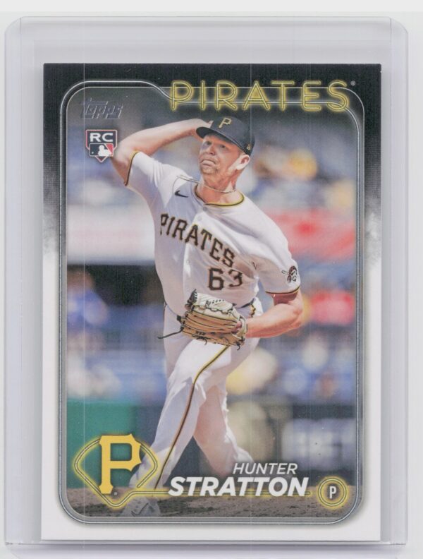 2024 Topps Update Hunter Stratton RC #US348 Pirates