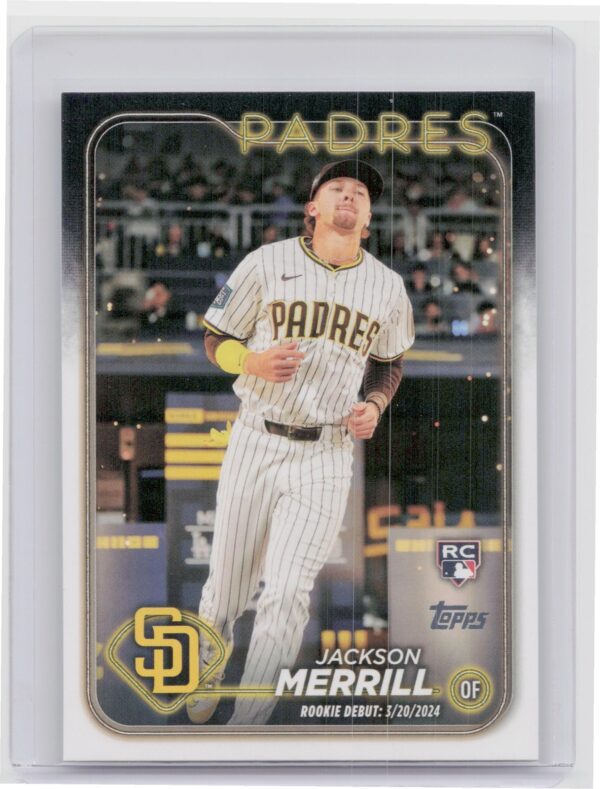 2024 Topps Update Jackson Merrill #US169 Padres