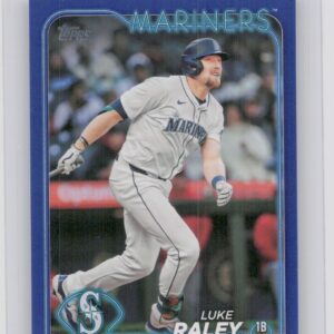 2024 Topps Update Luke Raley Royal Blue #US260 Mariners