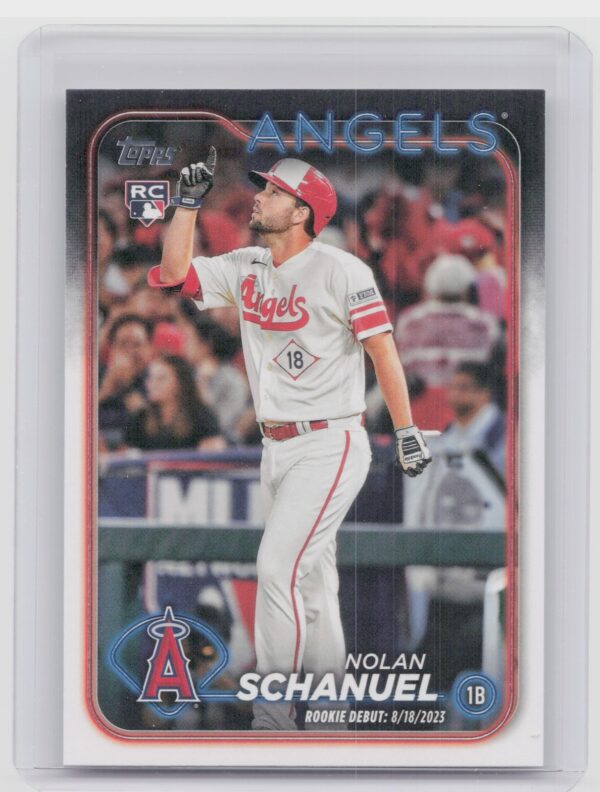 2024 Topps Update Nolan Schanuel #US193 Angels