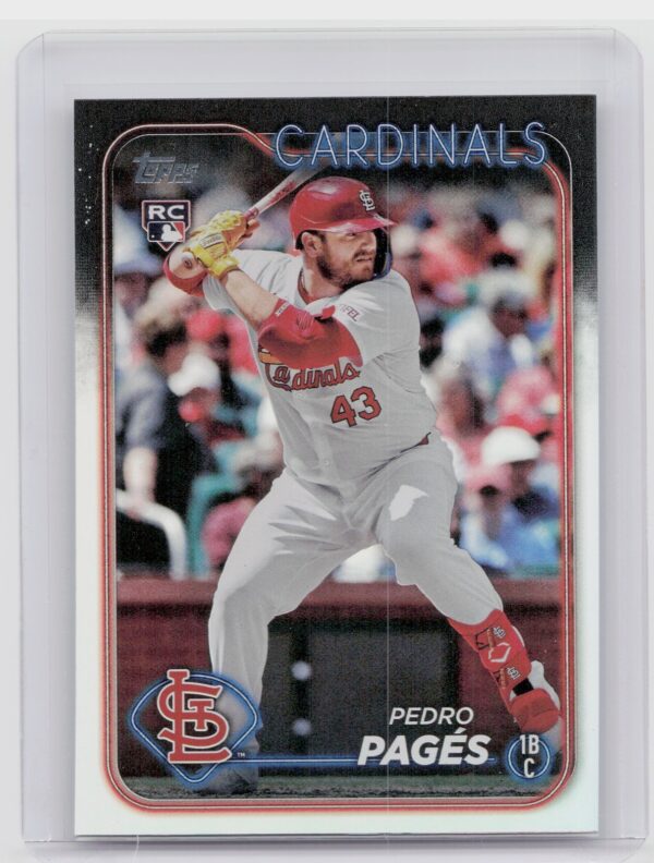 2024 Topps Update Pedro Pages Rainbow Foil #US338 Cardinals