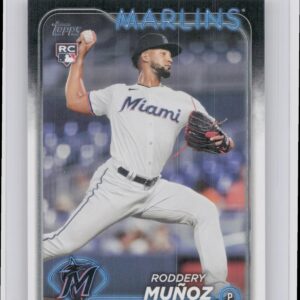 2024 Topps Update Roddery Munoz RC #US322 Marlins