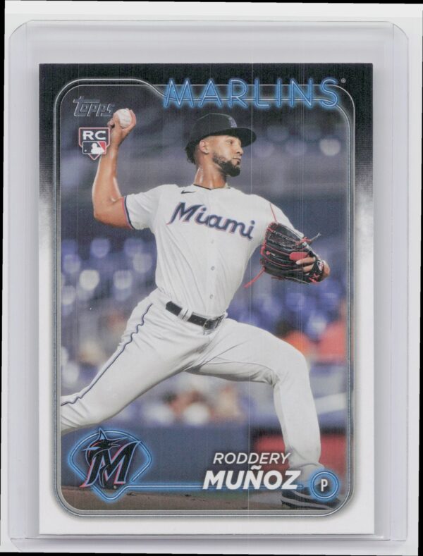 2024 Topps Update Roddery Munoz RC #US322 Marlins