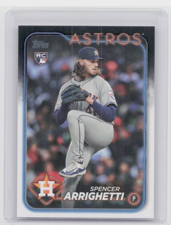 2024 Topps Update Spencer Arrighetti RC #US52 Astros