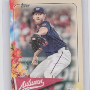 2024 Topps Update Stephen Strasburg #AT-35 Nationals Autumn Tales