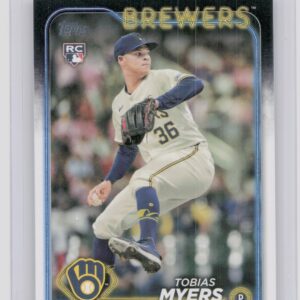 2024 Topps Update Tobias Myers RC #US299 Brewers