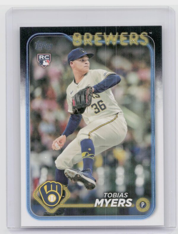 2024 Topps Update Tobias Myers RC #US299 Brewers