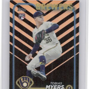 2024 Topps Update Tobias Myers Rainbow Foil #US299 Brewers