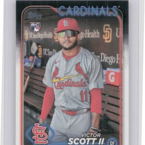 2024 Topps Update Victor Scott II RC #US77 Cardinals
