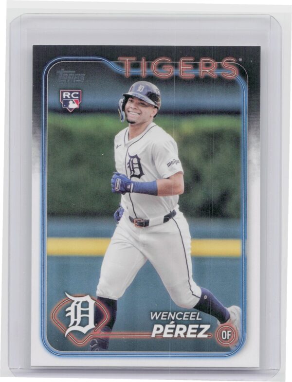 2024 Topps Update Wenceel Perez RC #US233 Tigers