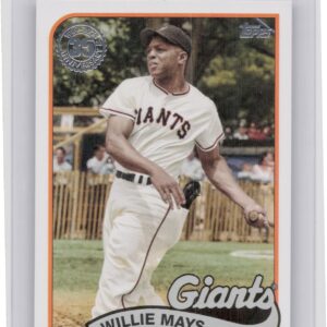 2024 Topps Update Willie Mays #89US-3 Giants 1989 Topps Baseball 35th