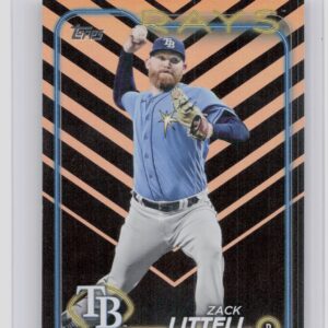 2024 Topps Update Zack Littell Holiday #US139 Rays