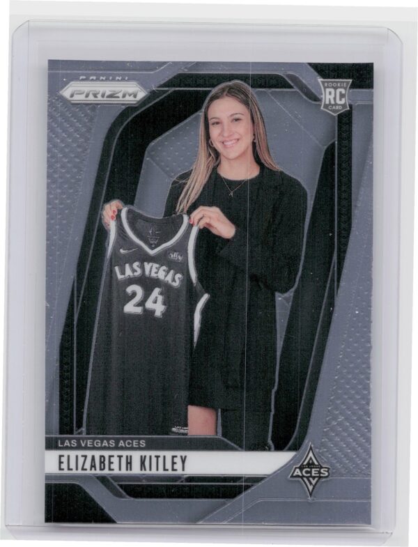 2024 WNBA Panini Prizm Elizabeth Kitley Rookie #140 Aces