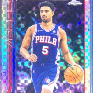 2025-26 Topps Chrome Quentin Grimes X Fractor #197 76ers