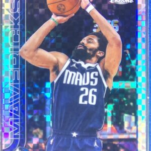2025-26 Topps Chrome Spencer Dinwiddie X Fractor #13 Mavericks