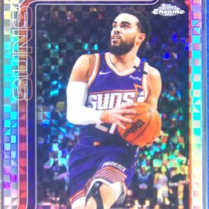 2025-26 Topps Chrome Tyus Jones X Fractor #146 Suns