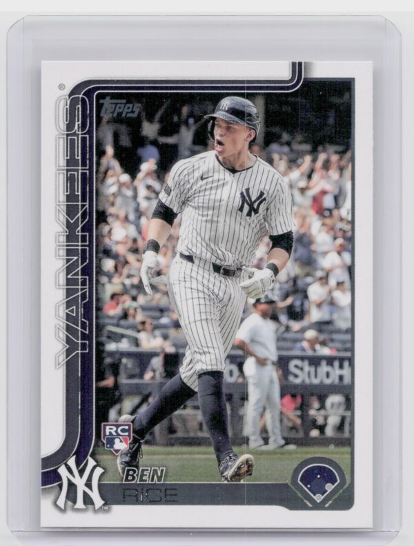 2025 Topps Ben Rice RC #337 Yankees