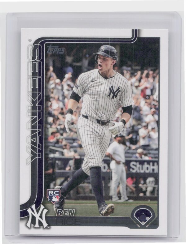 2025 Topps Ben Rice RC #337 Yankees